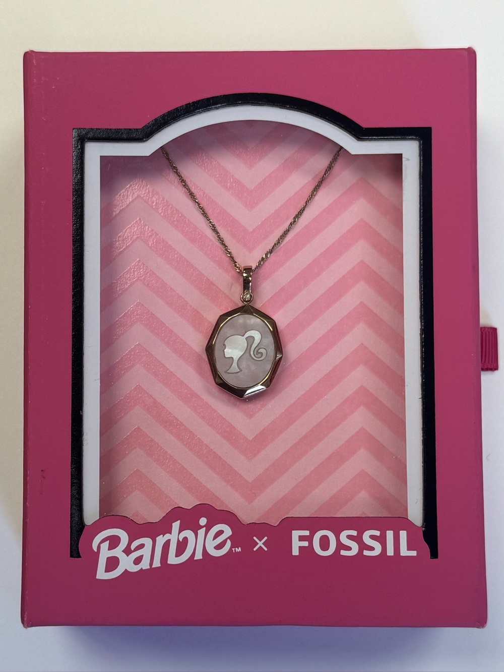 Barbie™ x Fossil Limited Edition Locket Style Necklace